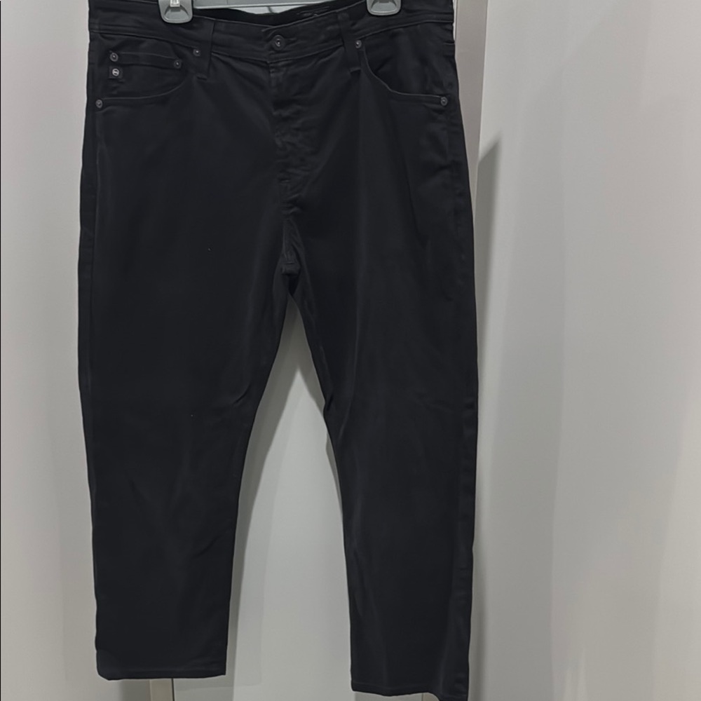 Ag Adriano Goldschmied Black Slim Fit Jeans